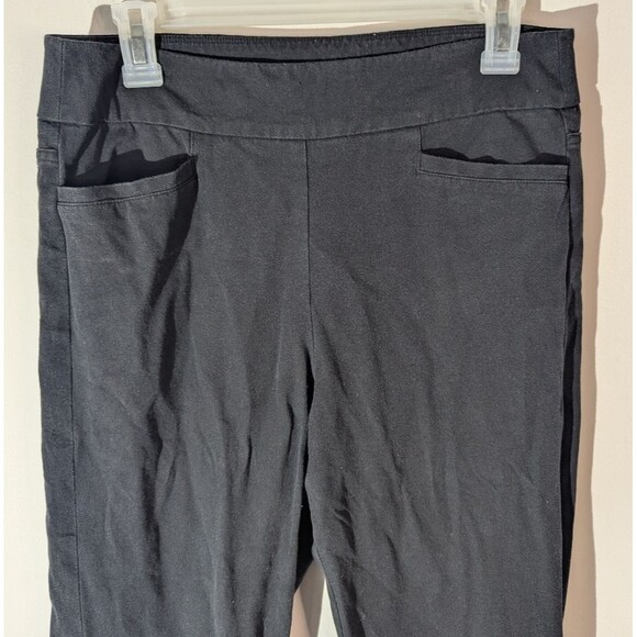 Soft Surroundings Black Pull On Straight Leg Pants Women's Size Small - Picture 2 of 7
